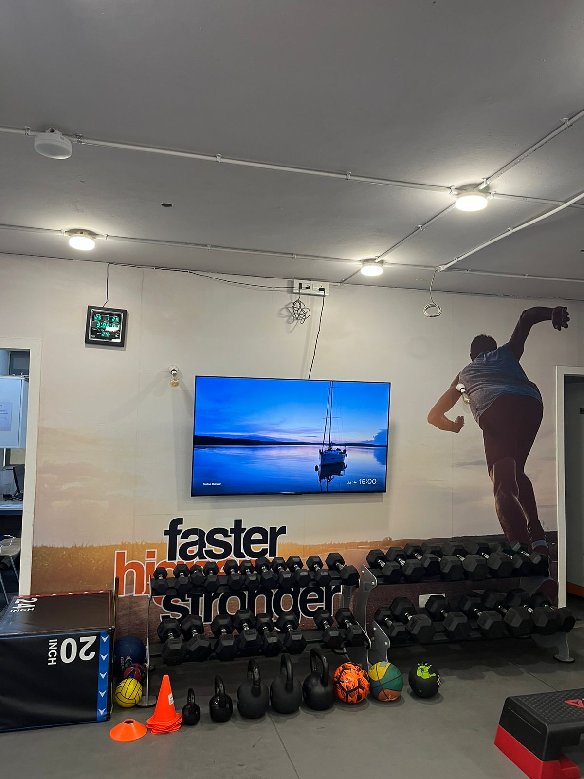 Physiotherapy session